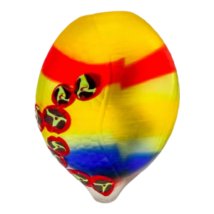 Davide Salvadore in Murano, abstract glass vase, late 20th century