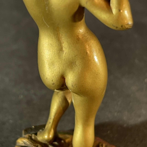 Bronze de Vienne Orientaliste, Sculpture " Femme Nue " 951/25 Art Nouveau 1900