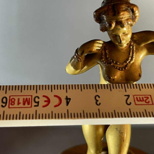 Orientalist Vienna Bronze, Sculpture "Naked Woman" 951/25 Art Nouveau, ca 1900