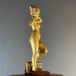 Bronze de Vienne Orientaliste, Sculpture " Femme Nue " 951/25 Art Nouveau 1900
