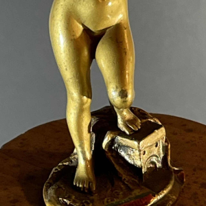Orientalist Vienna Bronze, Sculpture "Naked Woman" 951/25 Art Nouveau, ca 1900