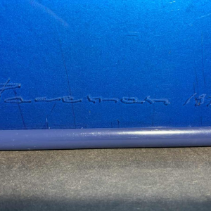 PATRICE PLACEMAN "PARIS" Peinture Op'Art Eglomisé Plexiglass Surréaliste 1975