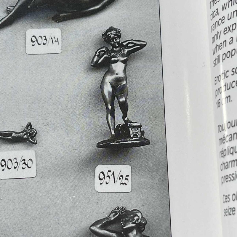 Bronze de Vienne Orientaliste, Sculpture " Femme Nue " 951/25 Art Nouveau 1900