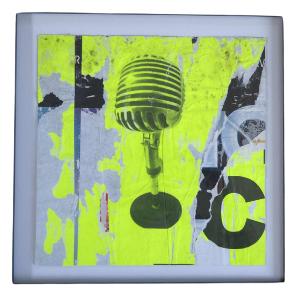 DAG, Street Art, torn poster paper, 2023