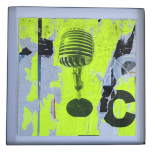 DAG, Street Art, torn poster paper, 2023