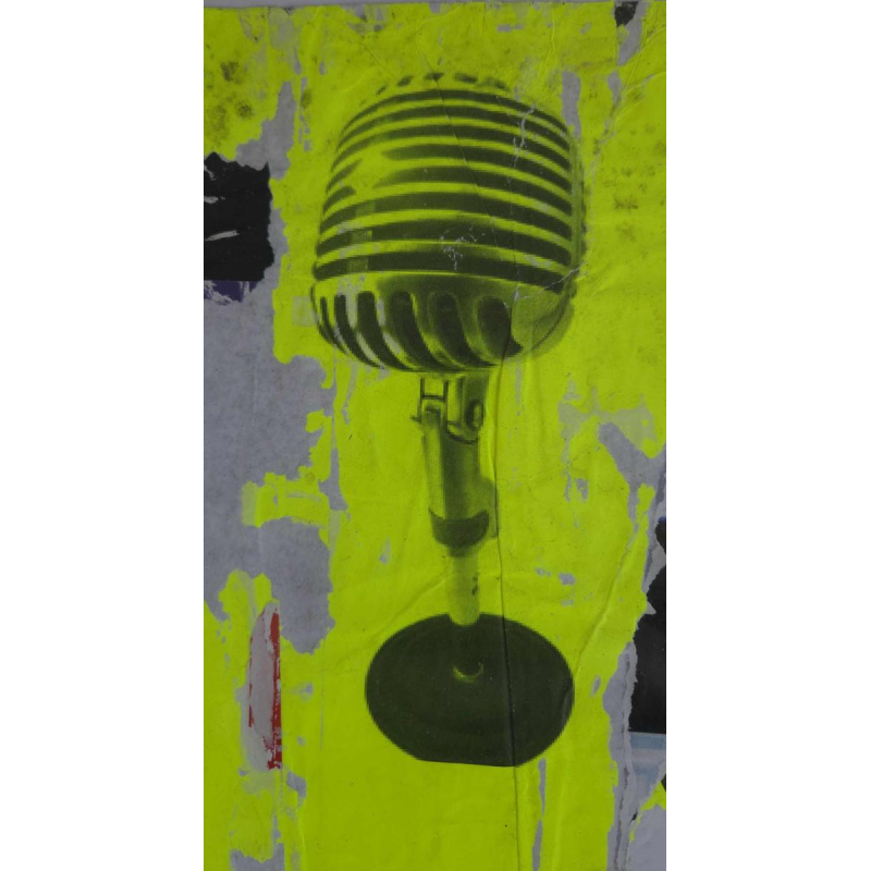 DAG, Street Art, torn poster paper, 2023