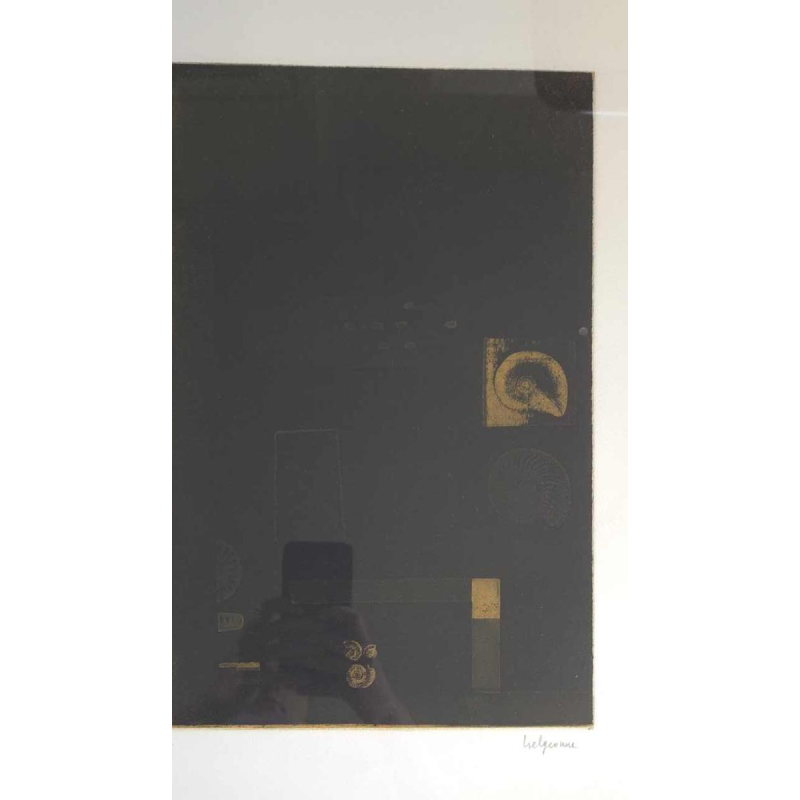 Gabriel Belgeonne “Club“ sérigraphie sur papier numérotée IX / XII, ca 1980