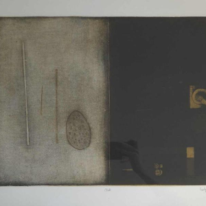 Gabriel Belgeonne “Club” zeefdruk op papier genummerd IX / XII, ca 1980