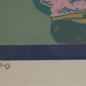 Antonio Seguí, silkscreen on paper 32/80, 1981