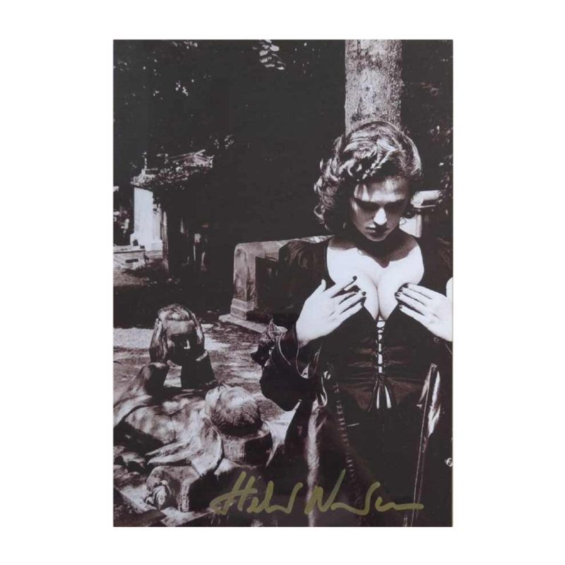 Helmut Newton, zwart-wit zilverdruk photo, ca 1995