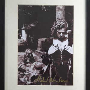 Helmut Newton, black and white silver photo print, ca 1995