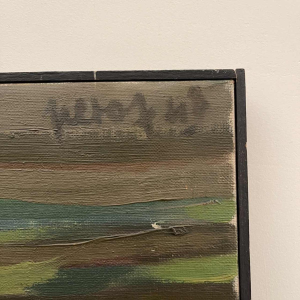 LUC PEROT 'Colette' portait de femme Fauviste, oil on canvas 1947