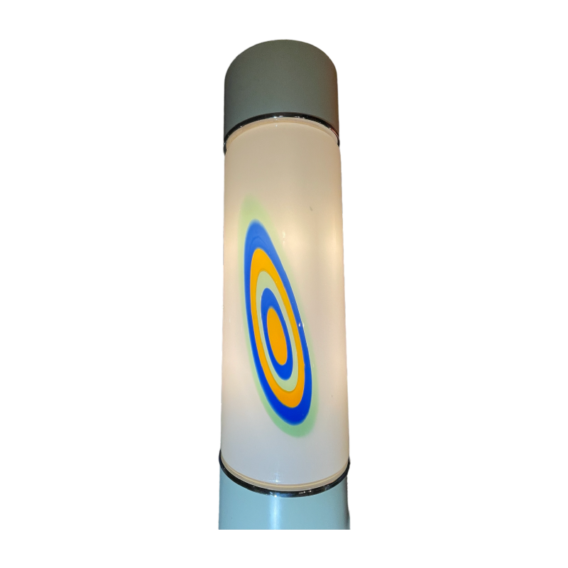 ALESSANDRO PIANON voor VISTOSI Murano, staande lamp, Murrina glas, ca 1970