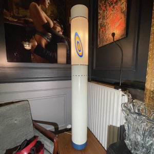 ALESSANDRO PIANON for VISTOSI Murano, floor lamp, Murrina glass, ca 1970