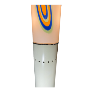 ALESSANDRO PIANON pour VISTOSI Murano, lampe lampadaire, verre Murrina, ca 1970