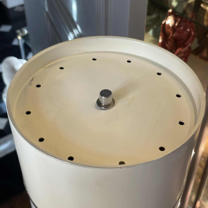 ALESSANDRO PIANON pour VISTOSI Murano, lampe lampadaire, verre Murrina, ca 1970