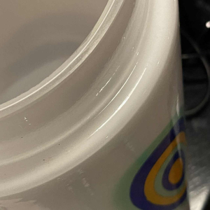 ALESSANDRO PIANON pour VISTOSI Murano, lampe lampadaire, verre Murrina, ca 1970