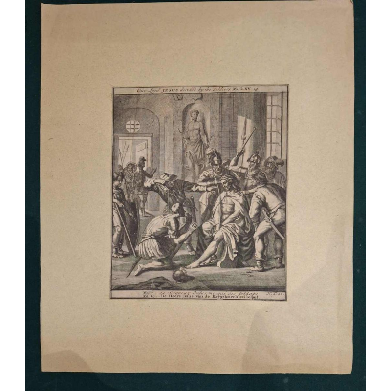 Ensemble de 4 gravures sur papier, XVIIe s et XIXe s