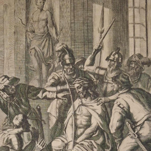 Set of 4 engravings on paper, 17th c and 19th c