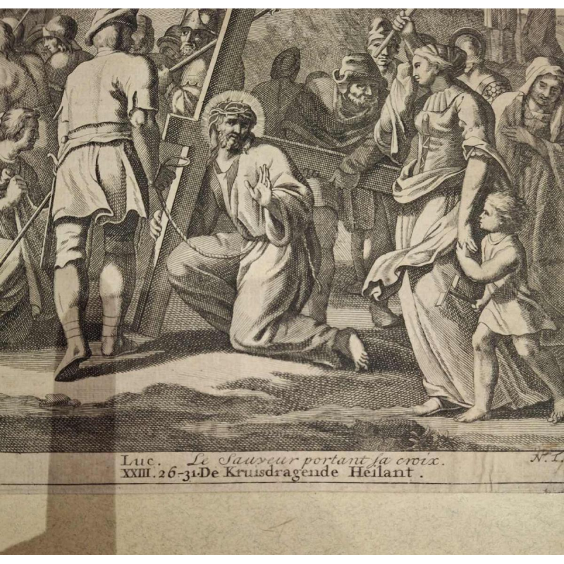 Ensemble de 4 gravures sur papier, XVIIe s et XIXe s