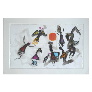 Joaquim Hernandez Dispaux, aquarelle sur papier 2019