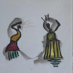 Joaquim Hernandez Dispaux, aquarelle sur papier, XXIe s