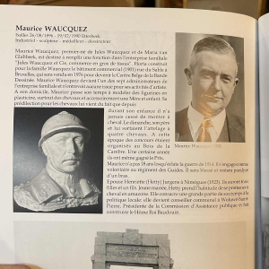 MAURICE WAUCQUEZ ‘Repos’ mare and foal, Art Deco terracotta equestrian sculpture, circa 1935