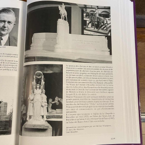 MAURICE WAUCQUEZ 'Repos' jument et son poulain, sculpture équestre Art De´co terre cuite, vers 1935