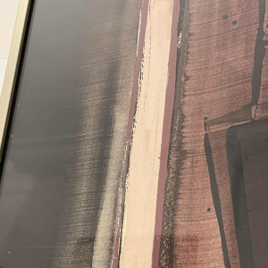 Serge Detriaux “Hoop op een droom” abstract schilderij olieverf op paneel, ca. 1970