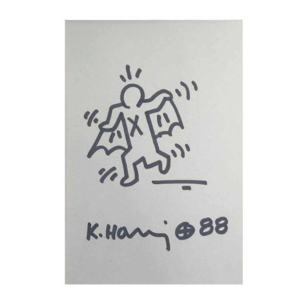 Keith Haring “Batman“ Dessin au feutre, 1988