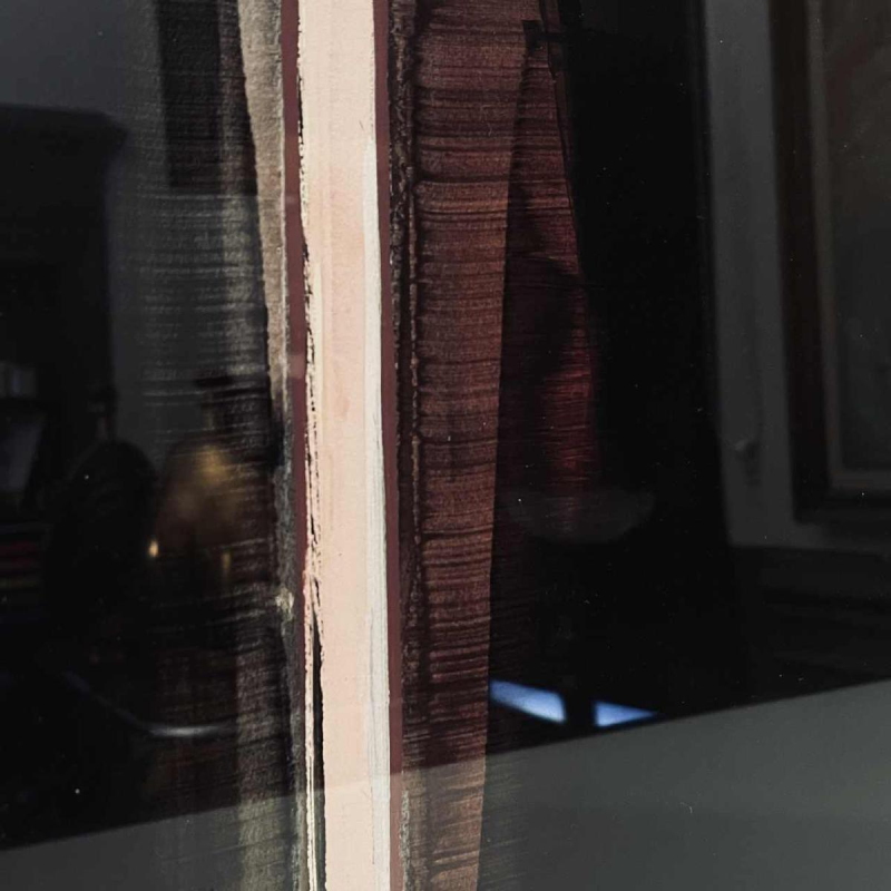 Serge Detriaux “Espoir d'un songe“ tableau abstrait huile sur panneau, ca 1970