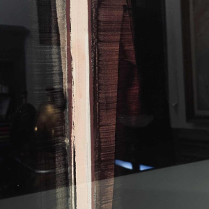 Serge Detriaux “Espoir d'un songe“ tableau abstrait huile sur panneau, ca 1970