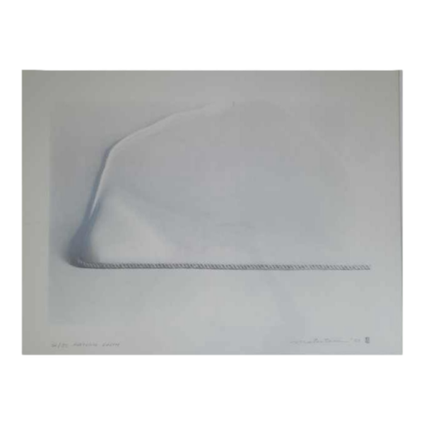 Takesada Matsutani “Platonische aarde” abstracte ets op papier, 1980