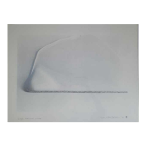 Takesada Matsutani “Platonische aarde” abstracte ets op papier, 1980