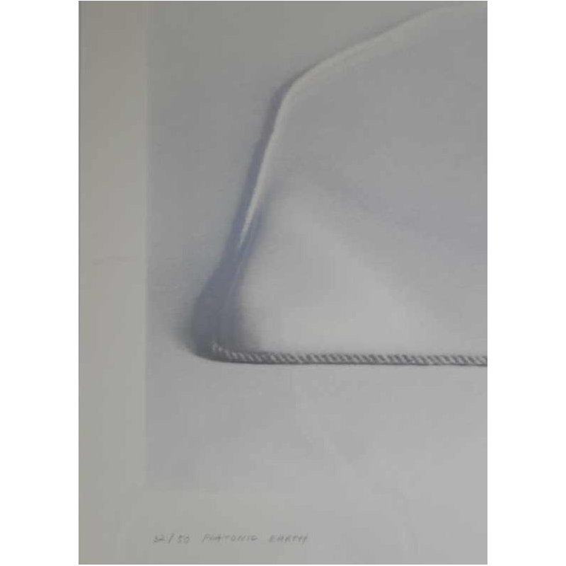 Takesada Matsutani ‘Platonic Earth’ abstract etching on paper, 1980