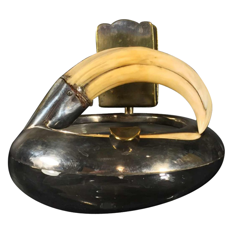 Nécessaire de fumeur Art Déco B.E.P.W.F. Berliner Elektroplated Warenfabrik 1930