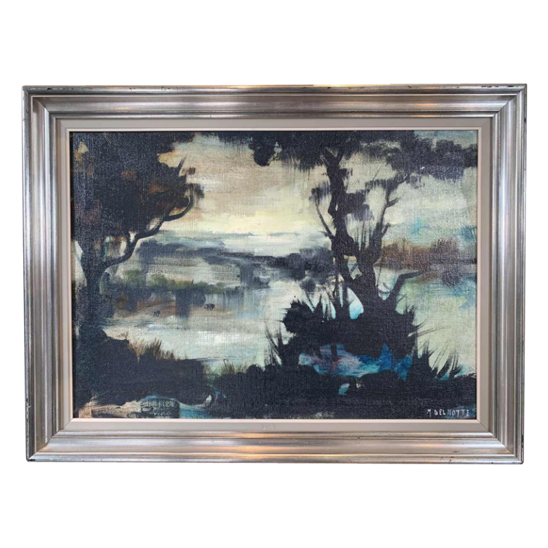 DELMOTTE Marcel: huile sur toile