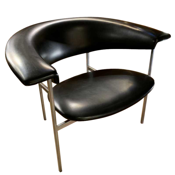 RUDOLF WOLF pour Gaasbeck en Van Tiel (Pays-Bas), Fauteuil Meander GAMMA, 1963