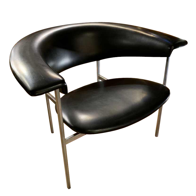 RUDOLF WOLF pour Gaasbeck en Van Tiel (Pays-Bas), Fauteuil Meander GAMMA, 1963