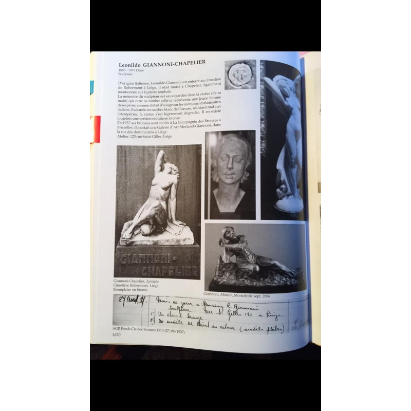 LEONILDO GIANNONI 'Danseuse nue aux disques' Art Deco sculpture in polychrome bronze, ca 1930