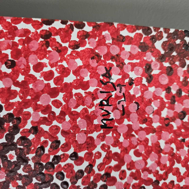 Daniel MURISA Solar Woman painting oil on metal, 2024