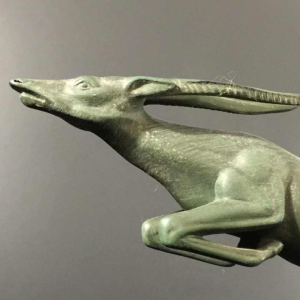 DEMARCO - Max Le Verrier "Diane Chasseresse", Art Deco vrouwensculptuur, 1935