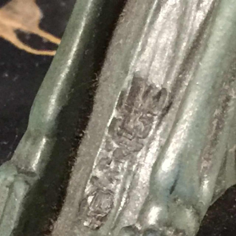 DEMARCO - Max Le Verrier "Diane Chasseresse", Art Deco vrouwensculptuur, 1935