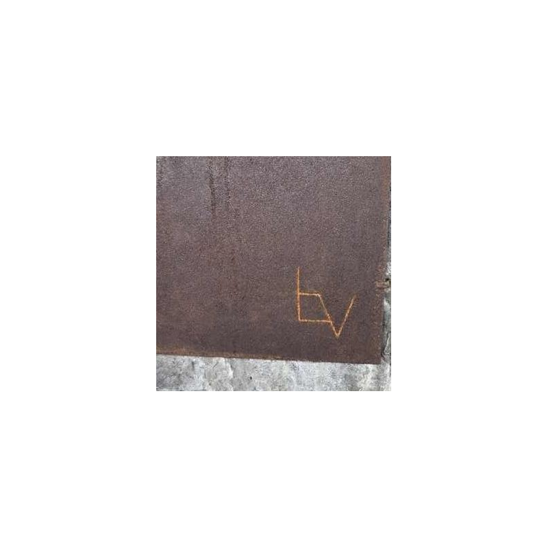 Bob van der Auwera, corten steel abstract wall sculpture