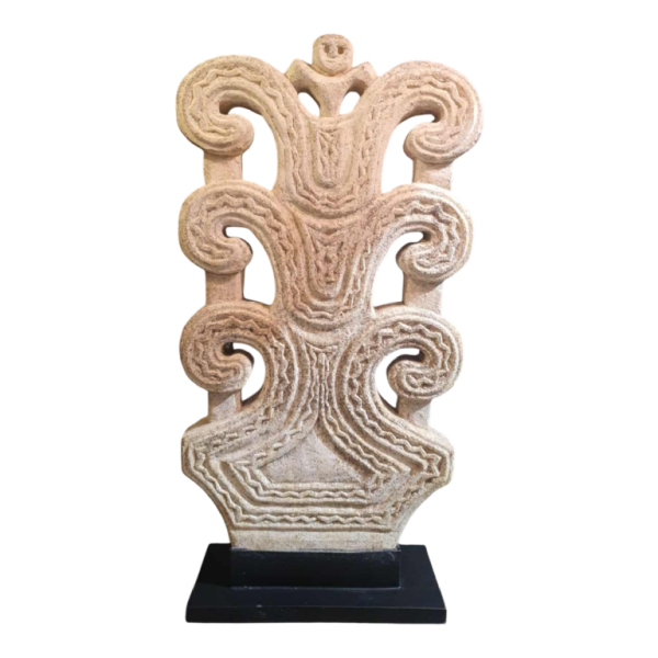 Statue / Sculpture Totem Polynésie “Récifs de Corail“ 20ème s