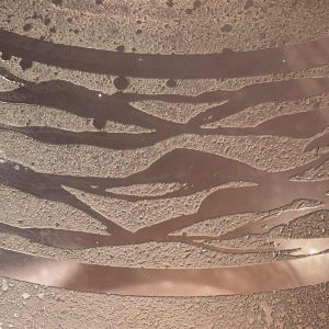 Manufacture SCHNEIDER art deco vaas in gegraveerd glas circa 1930