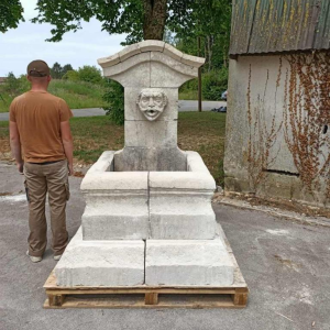 Stone fountain, 20th century