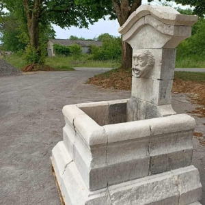 Stenen fontein, 20e eeuw