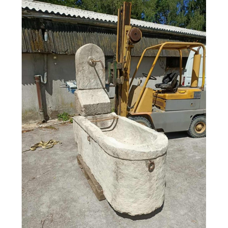 Antique stone fountain, 19th century