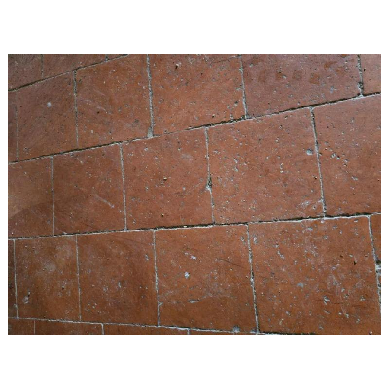 Tomettes anciennes, provenance Champagne, prix au M2, France 18ème siècle